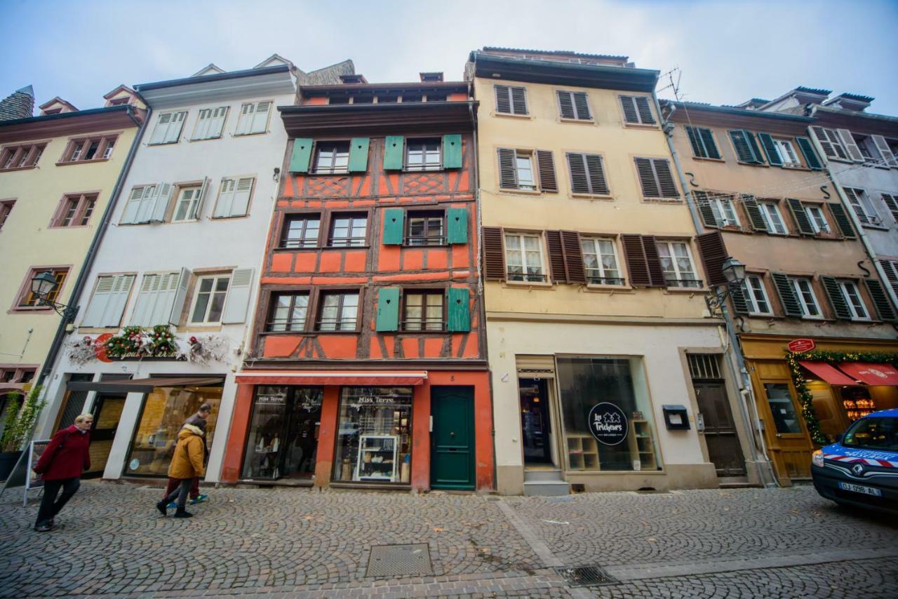 Apartmán Cosy & Quiet Flat In Historical Lively Center Of Štrasburk Exteriér fotografie